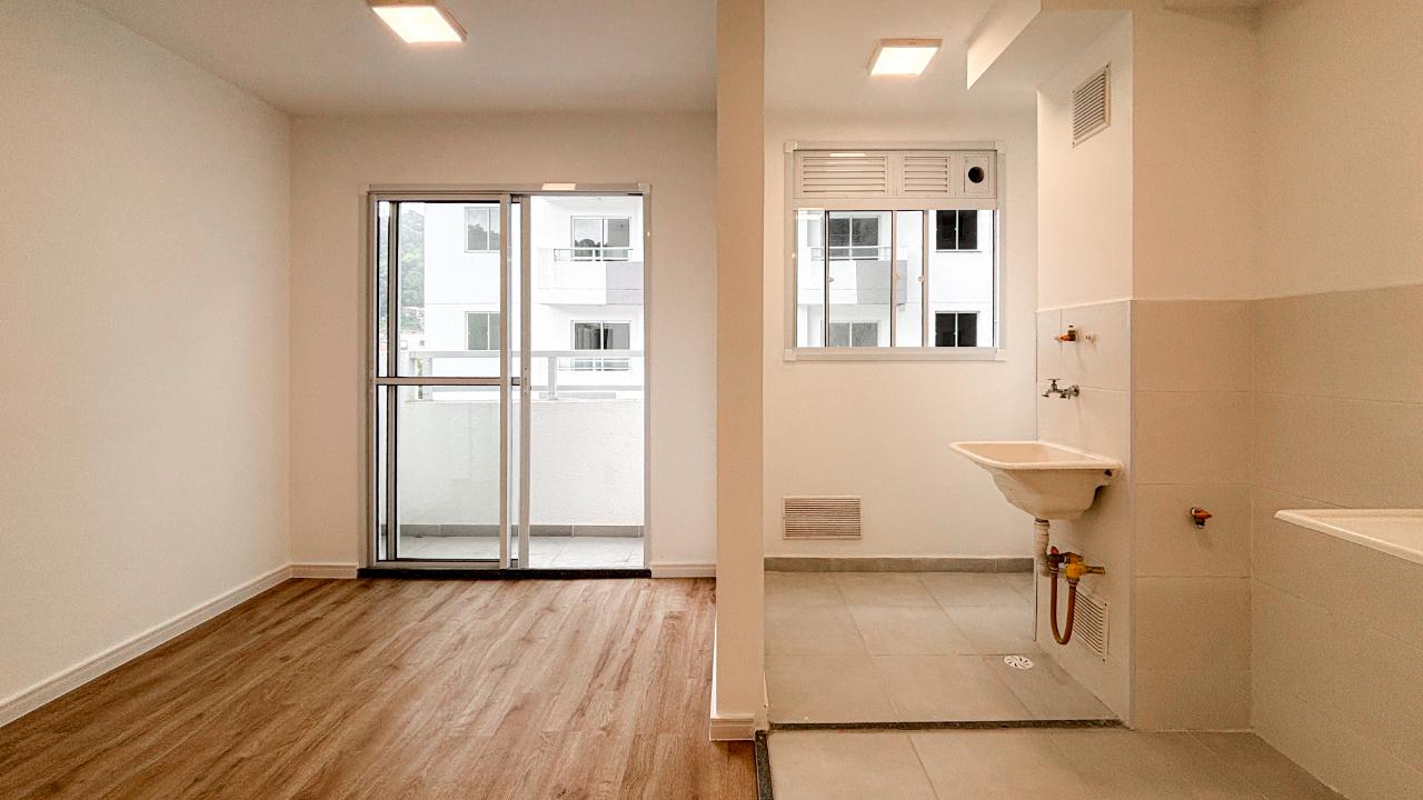 Apartamento 2 Dormitórios, 1 Vagas à Venda no Jabaquara, Santos | Ed. KZ Santos